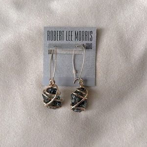 Robert Lee Morris SoHo Glass Dangle Earrings